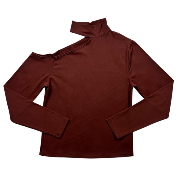 Abercrombie & Fitch Seamless Asymmetrical Cutout Top - Picture 1 of 6